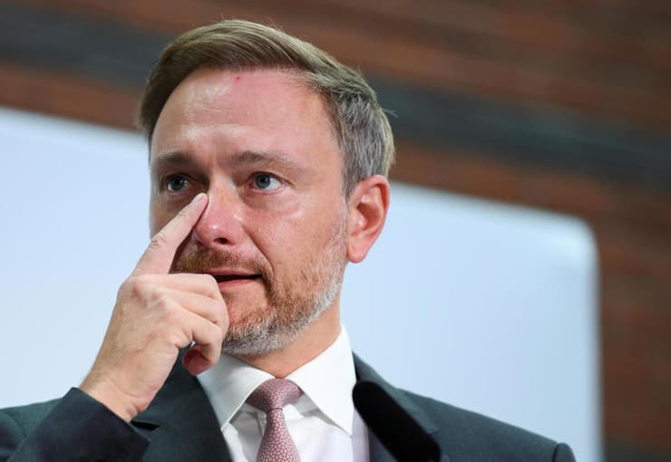 גרמניה בחירות כריסטיאן לינדנר מנהיג ה FDP