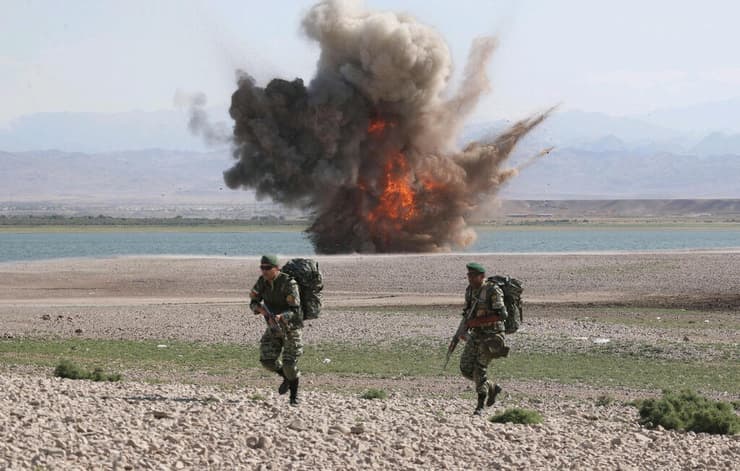 איראן תרגיל צבאי גבול אזרבייג'ן אימונים