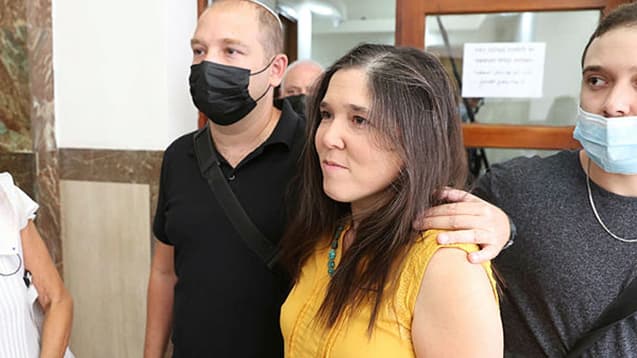 לילי בן עמי אחותה של מיכל סלה בהכרעת הדין לאלירן מלול הנאשם ברצח