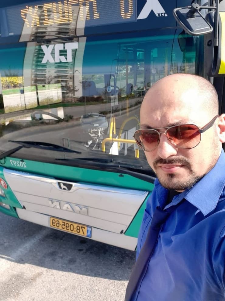 ראמי נאסר, נהג האוטובוס שהותקף בקריית ביאליק