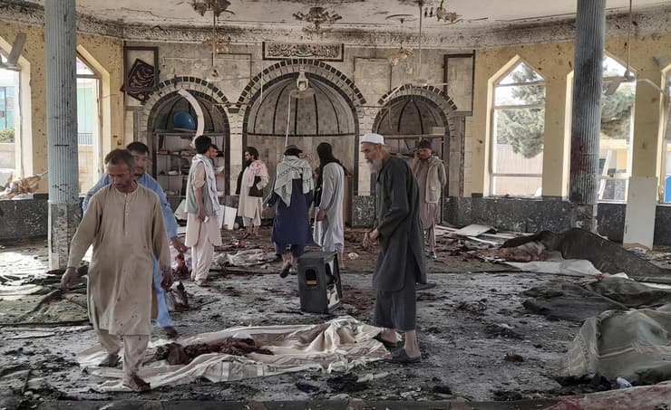 הרגעים שאחרי הפיגוע באפגניסטן