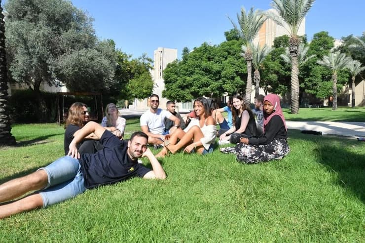 סטודנטים באוניברסיטת בן גוריון