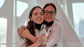ורד כהן-ברזילי ובתה