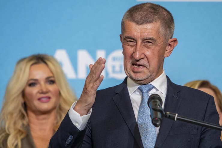ראש ממשלת צ'כיה אנדריי באביש ערב הבחירות