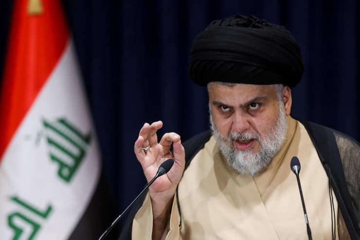 מנהיג שיעי ב עיראק מוקתדא אל סאדר א סדר
