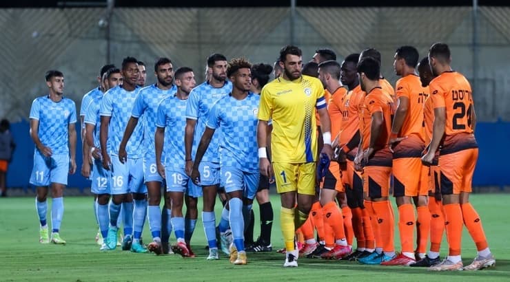 שחקני שתי הקבוצות (שחר גרוס) שחקני שתי הקבוצות