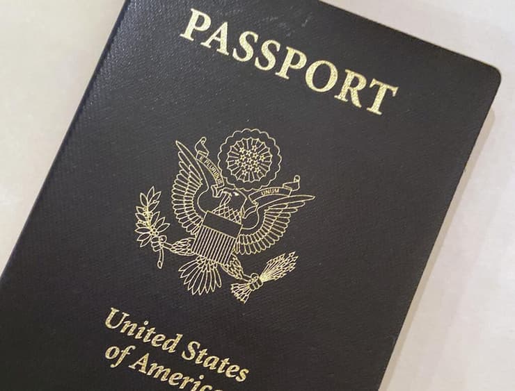 דרכון אמריקני ארה"ב