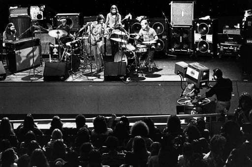 האולמן בראדרס בהופעה, 1972