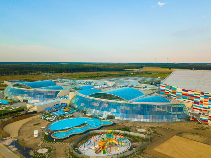 האטרקציה החדשה בפולין - פארק המים שליד וורשה