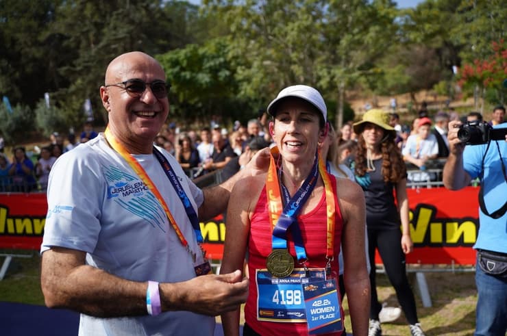 אנה פרייס, אלופת מרתון ירושלים לנשים