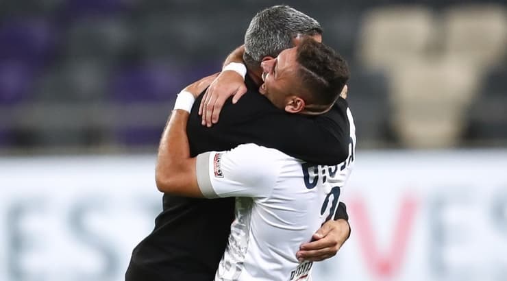 שרון מימר ומארון גנטוס חוגגים בסיום