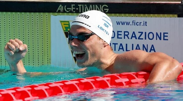 דניס לוקטב (צילום: סימונה קסטרווילארי, באדיבות איגוד השחייה) דניס לוקטב