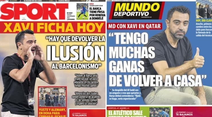 כותרות העיתונים בספרד
