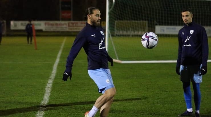 עופרי ארד באימון נבחרת ישראל