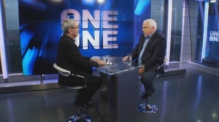 יהורם ארבל ופיני גרשון ב-ONE ON ONE (מערכת ONE) יהורם ארבל ופיני גרשון ב-ONE ON ONE