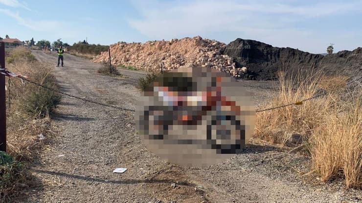 רוכב אופנוע החליק בנסיעה ונהרג בשטח פתוח בעמק יזרעאל