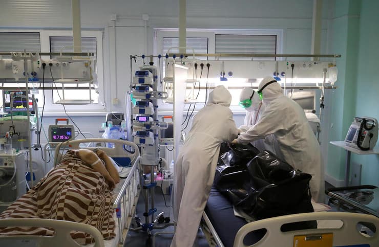 רוסיה מוסקבה בית חולים חולי קורונה וולגוגרד