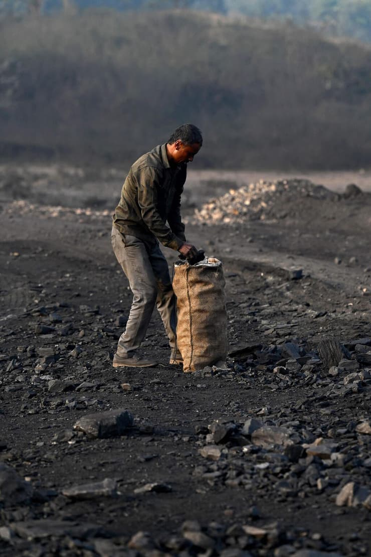 איסוף פחם בהודו
