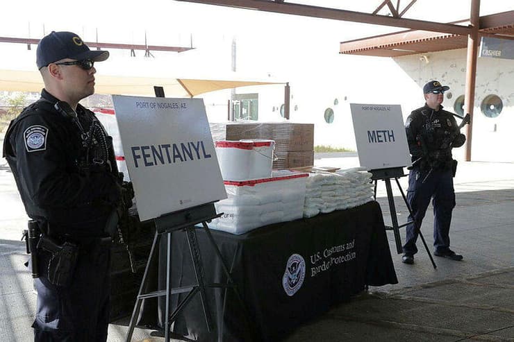 ארה"ב משבר סמים אופיואידים פנטניל שתפסו הרשויות