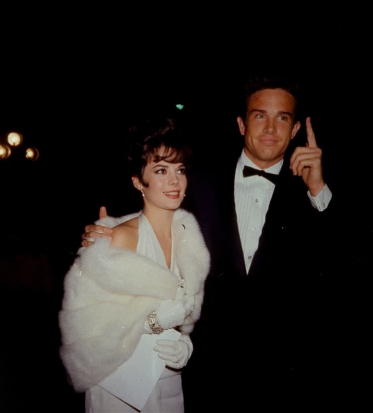 נטלי ווד עם וורן בייטי בטקס האוסקר, 1962