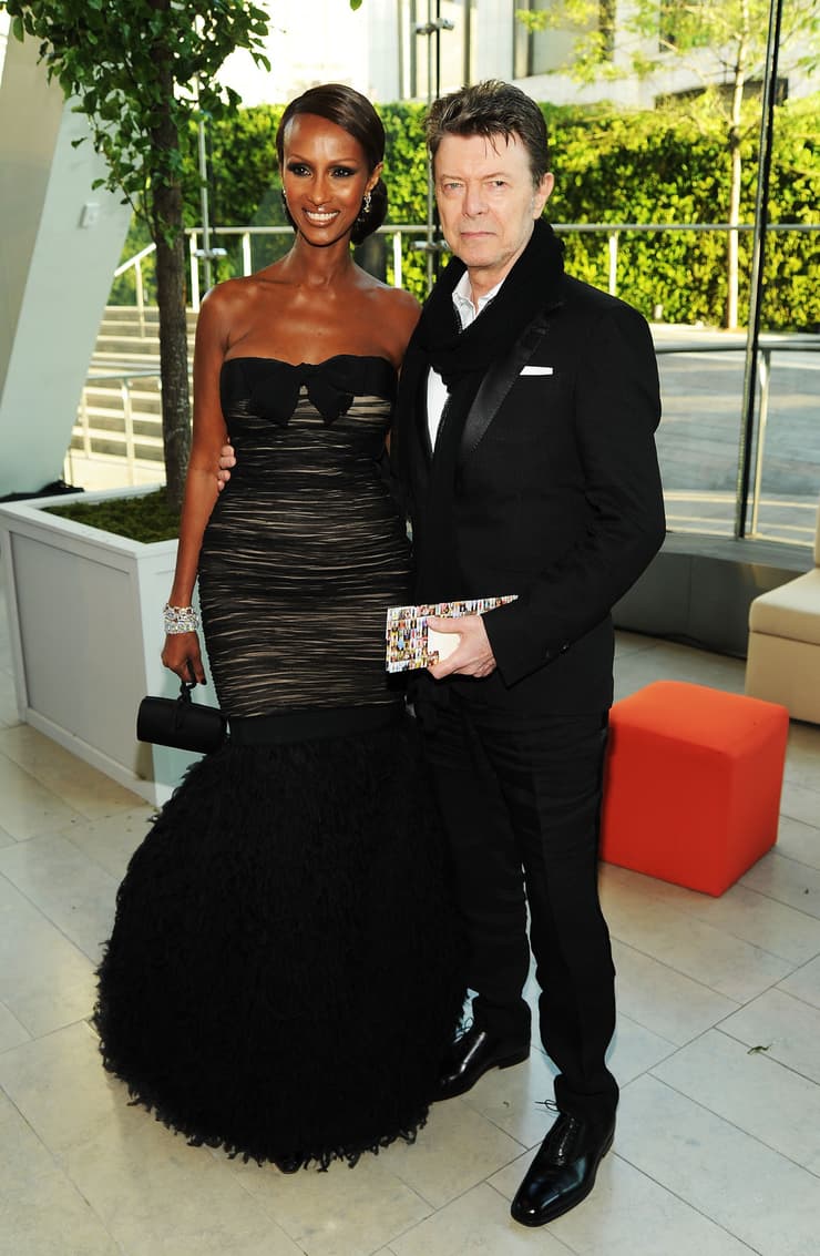 אימאן ודיוויד בואי בטקס פרסי האופנה האמריקנית, 2010