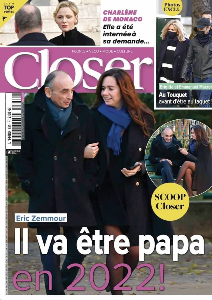 צרפת מגזין קלוזר קלוסר closer חושף אריק זמור הכניס להיריון את ה עוזרת שלו רומן מחוץ לנישואים