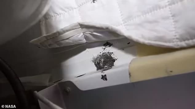 חור קידוח חללית סויוז רוסיה מאשימה אסטרונאוטית אמריקנית סרינה אוניון צ'נסלור
