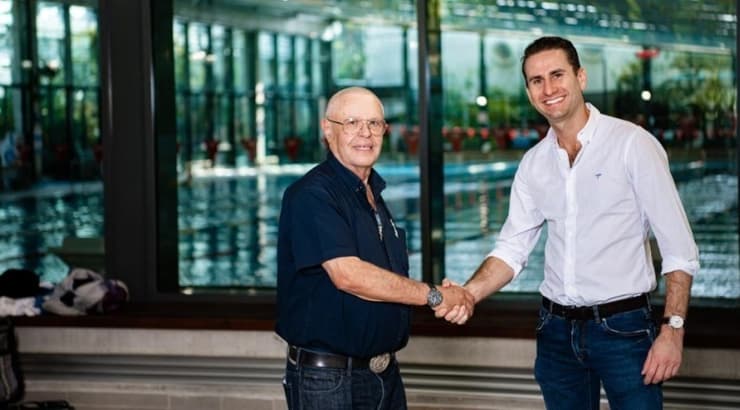 אנדרו דונוס ויו"ר הועד הפראלימפי אלי בירנבוים (מערכת ONE) (אבירם ולדמן) אנדרו דונוס ויו"ר הועד הפראלימפי אלי בירנבוים (מערכת ONE)