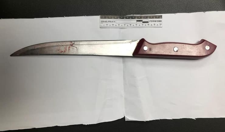 הסכין ששימשה את המחבלת