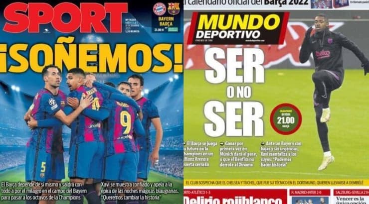 כותרות העיתונים בספרד. ערב גורלי