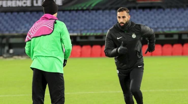 חוסה רודריגס באימון המסכם בהולנד לקראת פיינורד