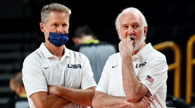 גרג פופוביץ' וסטיב קר (רויטרס) גרג פופוביץ' וסטיב קר