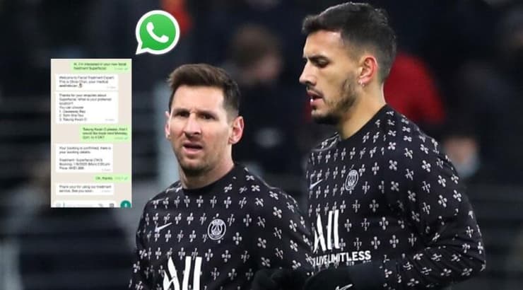 לאנדרו פארדס וליאו מסי (רויטרס) לאנדרו פארדס וליאו מסי