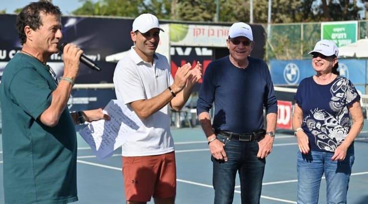 אנדי רם בטורניר לזכר אביו (ראובן שוורץ) אנדי רם בטורניר לזכר אביו