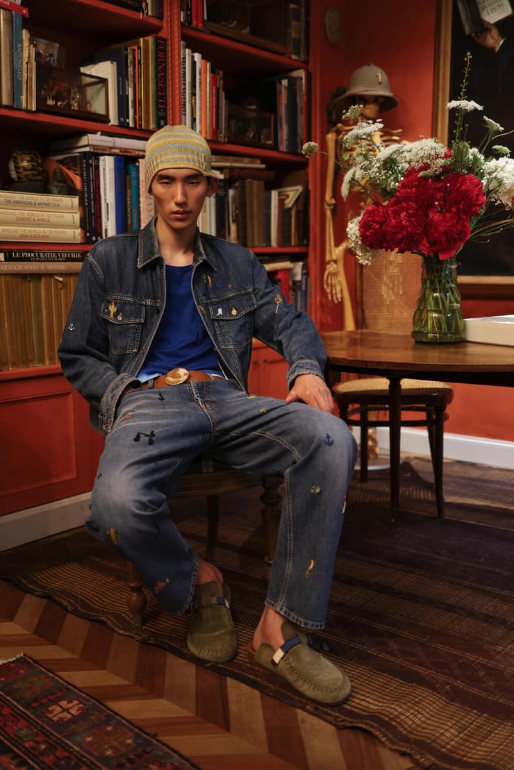 בגדי ג'ינס לגברים בשבוע האופנה במילאנו, 2021