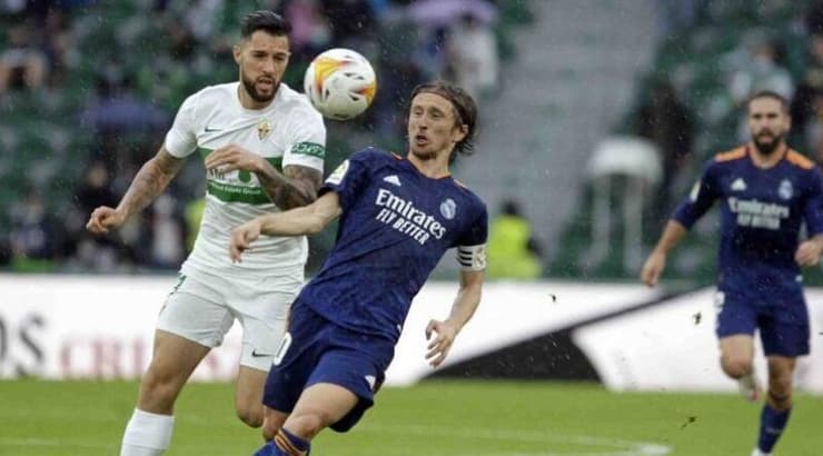 לוקה מודריץ' בפעולה (La Liga) לוקה מודריץ' בפעולה