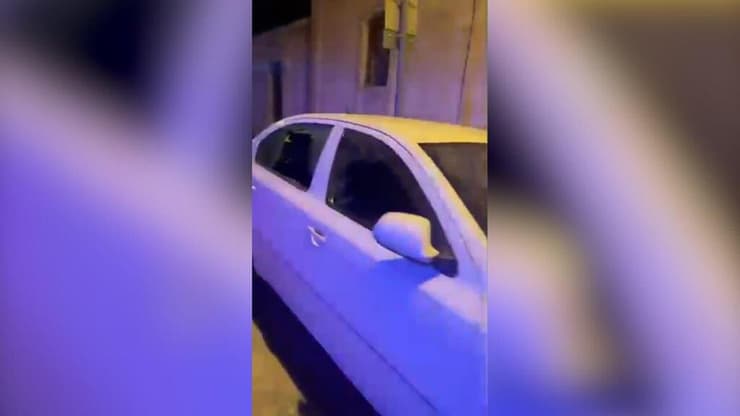 פעילי ימין רעולי פנים מנפצים שמשות רכבים סמוך לכביש 1 דרך שכם