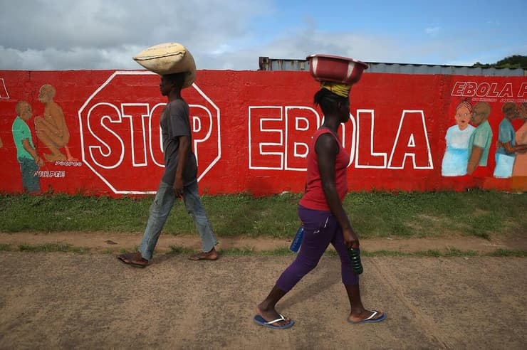 התפרצות מחלת האבולה באפריקה