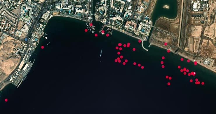 המצב בעבר: מלכודות דייג לא חוקיות שהיו במפרץ אילת,שבהן נלכדו מאות ערכי טבע מוגנים