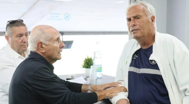 יוסי מזרחי וניסים בכר (איגוד המאמנים) יוסי מזרחי וניסים בכר