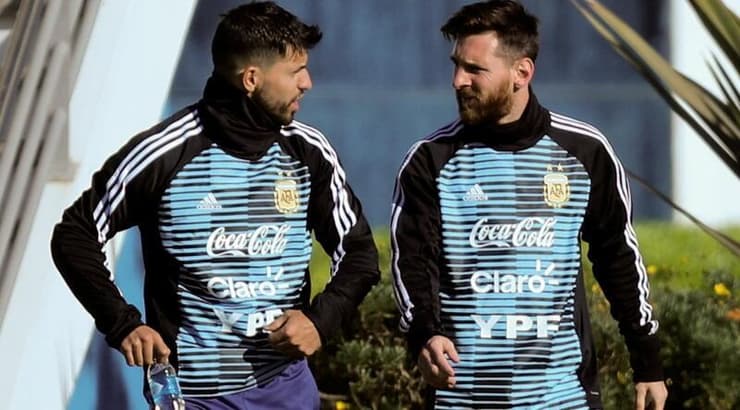 ליאו מסי וסרחיו אגוארו (רויטרס) ליאו מסי וסרחיו אגוארו