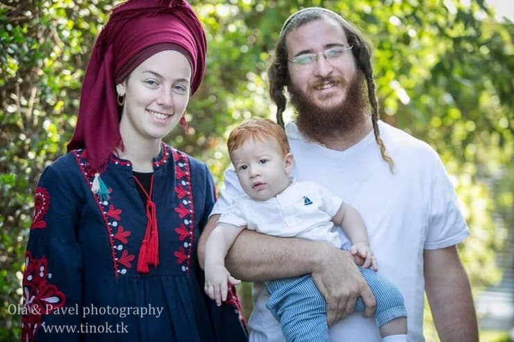 יהודה דימנטמן ז"ל, בנו דוד ואשתו אתיה