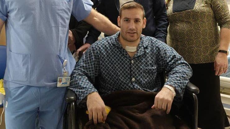 אהרון יהודה אימרגרין שנפצע קשה בפיגוע שוחרר מבית החולים