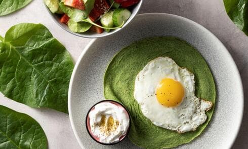 קרפ תרד ירוק