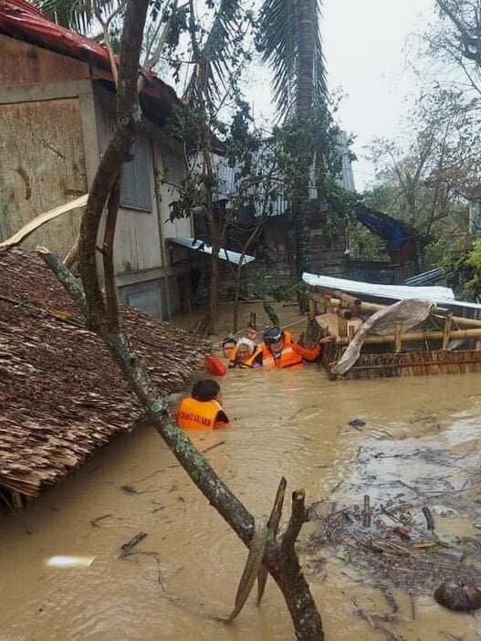 נזקי הסופה ב-בוהול, הפיליפינים