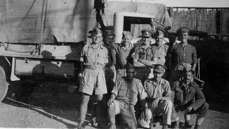 תמונות ארכיון ממלחמת העולם הראשונה והשניה של לוחמים מהיישוב שהתגייסו לגדודים העבריים והגדוד הארצישראלי