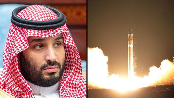 סעודיה מוחמד בן סלמאן דיווחו ש סעודיה מפתחת טילים בליסטיים