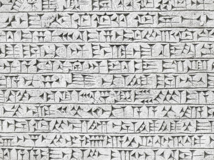 כתב עתיק שנמצא בעיראק