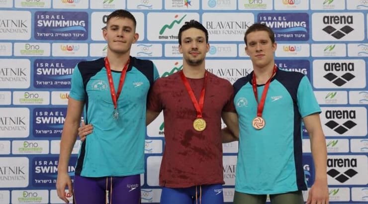 גלעד קוולרצ'יק, באדיבות איגוד השחייה (מערכת ONE) גלעד קוולרצ'יק, באדיבות איגוד השחייה