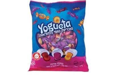 סוכריות הטופי של מותג Yogueta